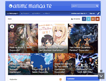 Tablet Screenshot of animemangatr.com